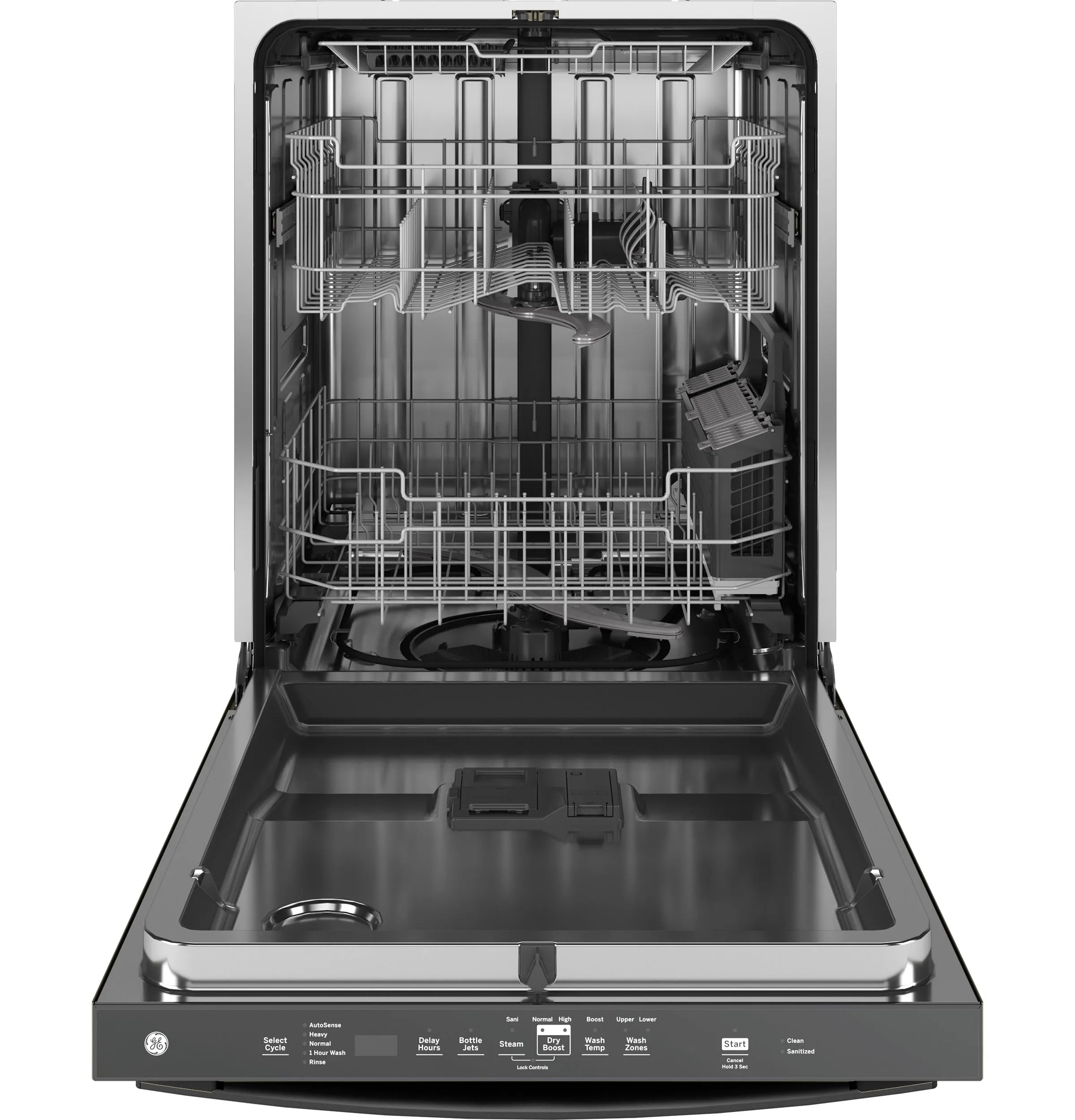 Ge Appliances GDT670SGVBB Ge Top Control With Stainless Steel Interior Dishwasher With Sanitize Cycle