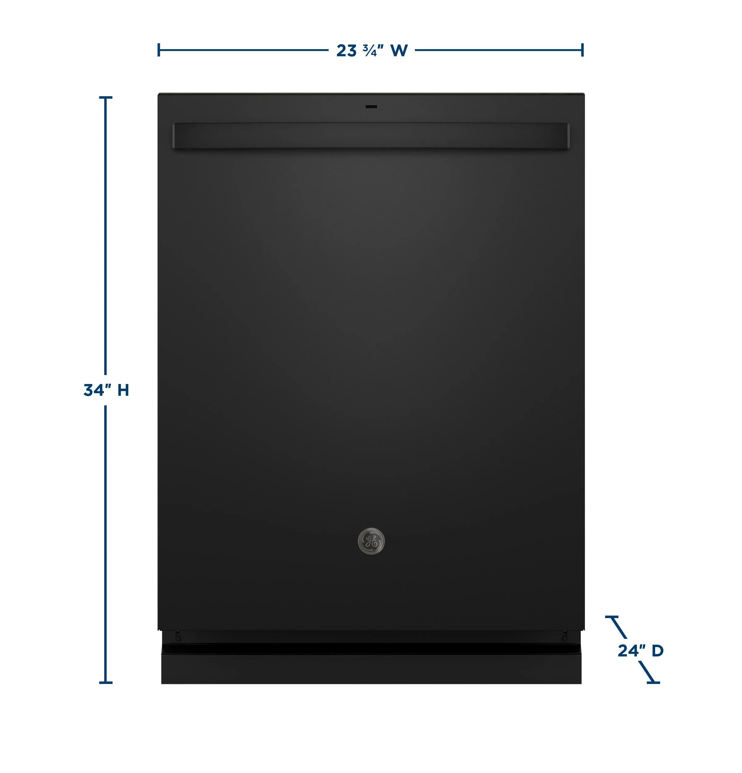 Ge Appliances GDT670SGVBB Ge Top Control With Stainless Steel Interior Dishwasher With Sanitize Cycle