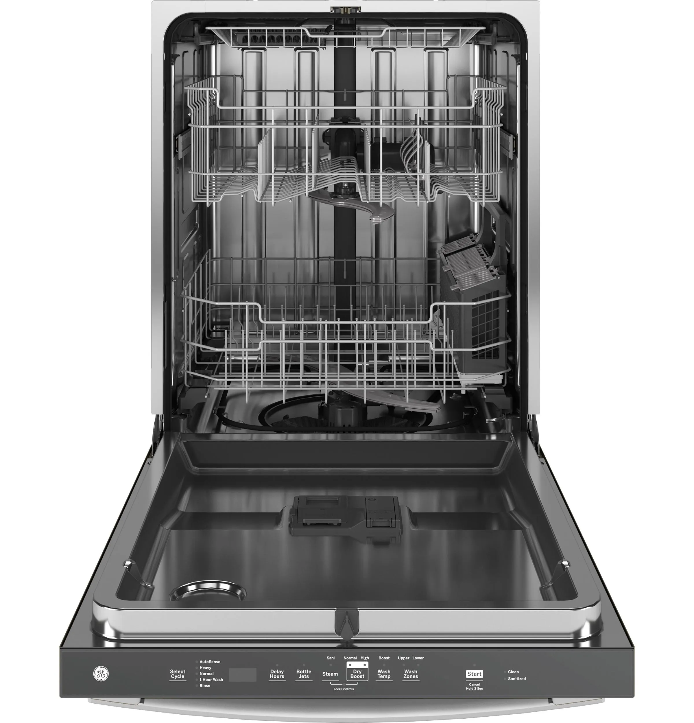 Ge Appliances GDT670SGVWW Ge Top Control With Stainless Steel Interior Dishwasher With Sanitize Cycle