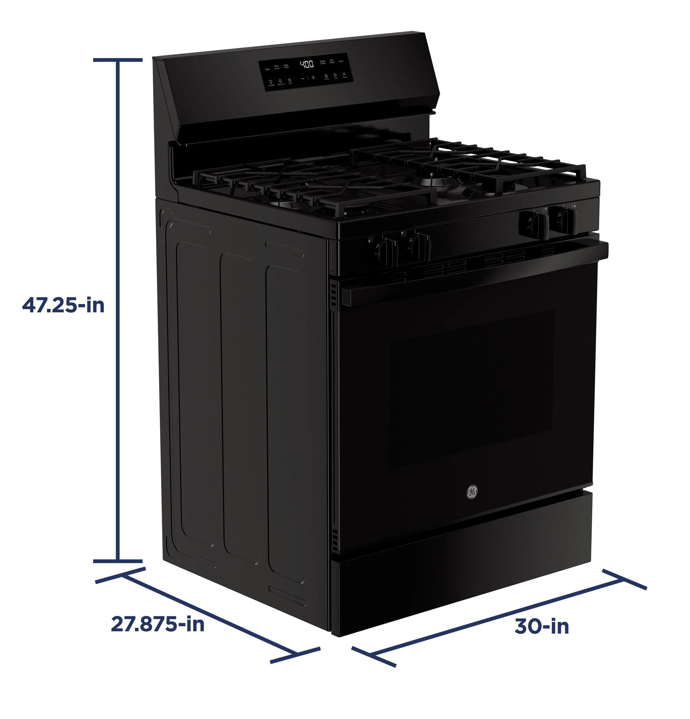 Ge Appliances GGF400PVBB Ge 30 Free-Standing Gas Range