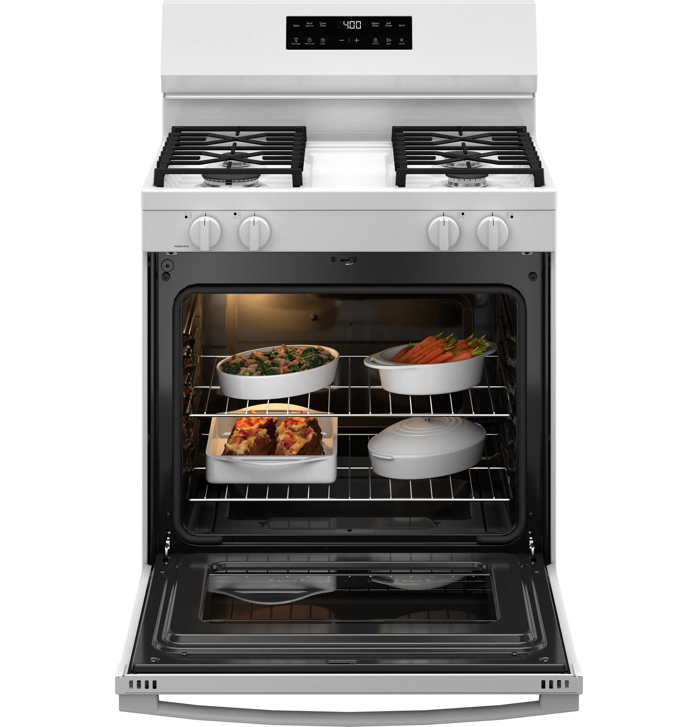 Ge Appliances GGF400PVWW Ge 30 Free-Standing Gas Range