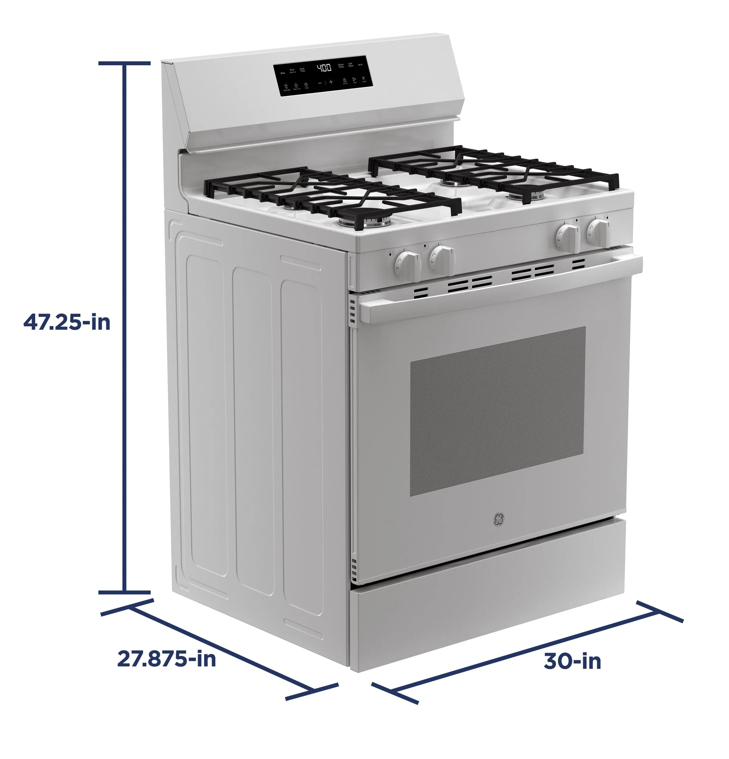 Ge Appliances GGF400PVWW Ge 30 Free-Standing Gas Range