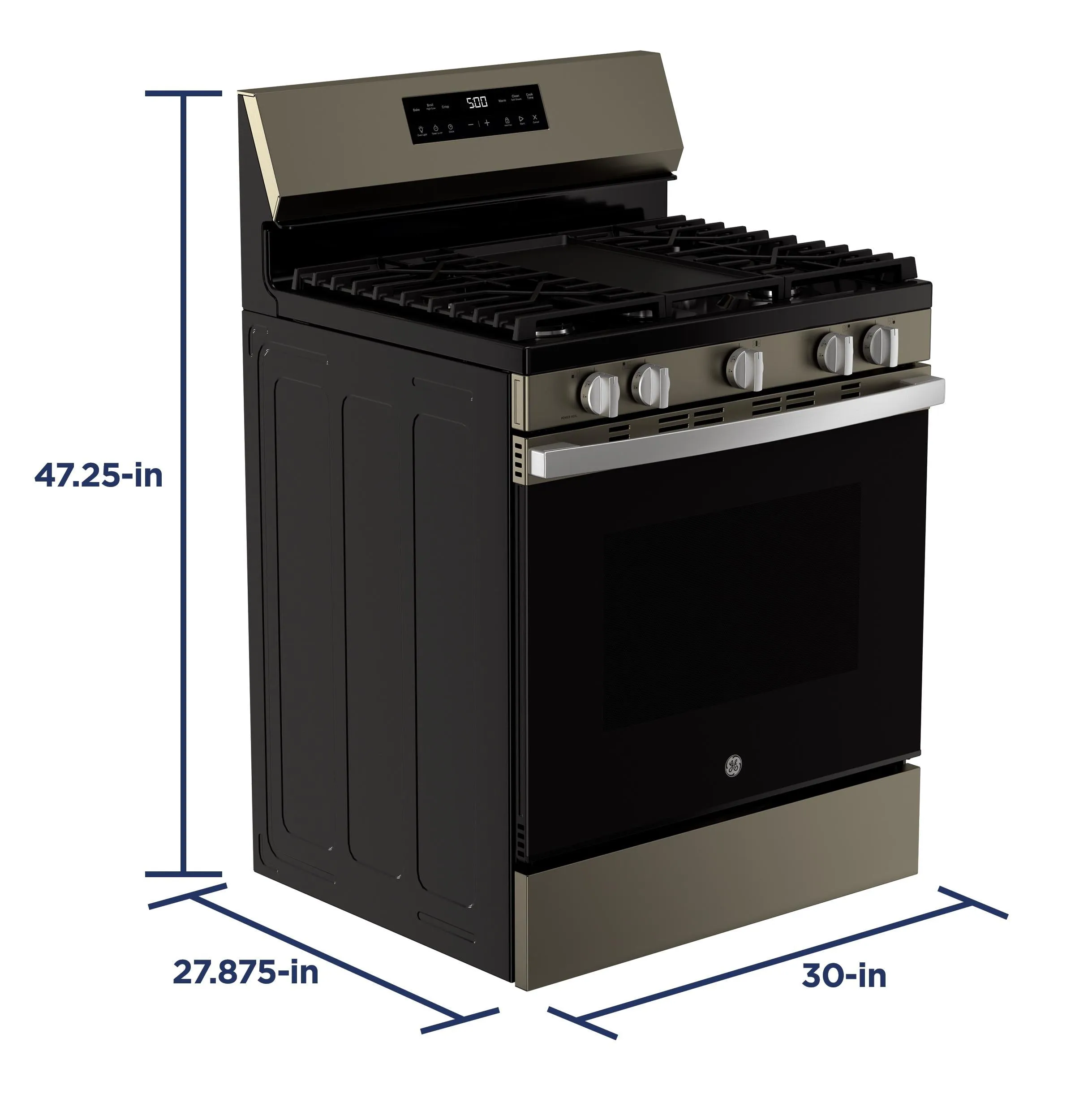 Ge Appliances GGF500PVES Ge 30 Free-Standing Gas Range With Crisp Mode