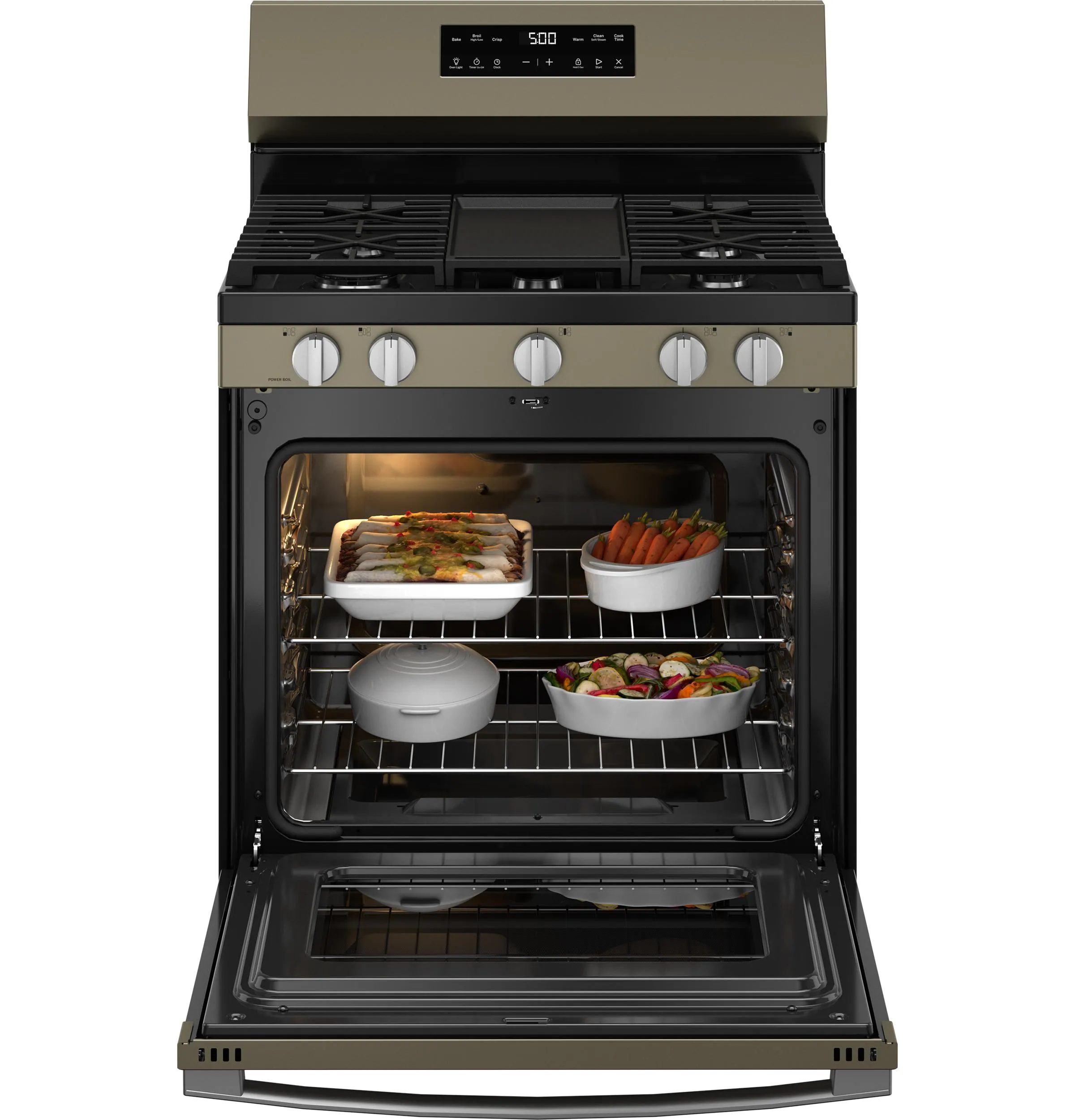 Ge Appliances GGF500PVES Ge 30 Free-Standing Gas Range With Crisp Mode