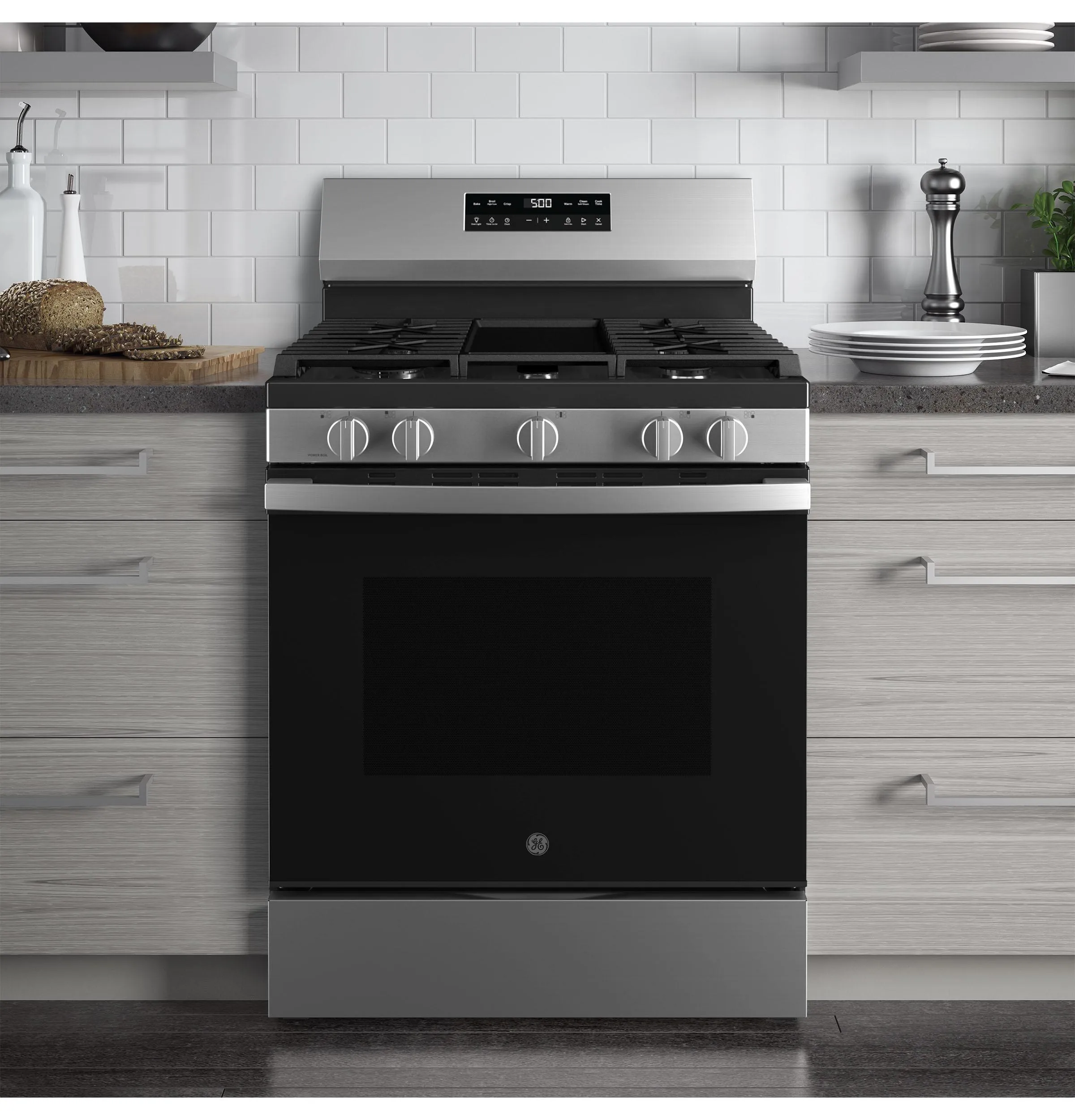 Ge Appliances GGF500PVSS Ge 30 Free-Standing Gas Range With Crisp Mode