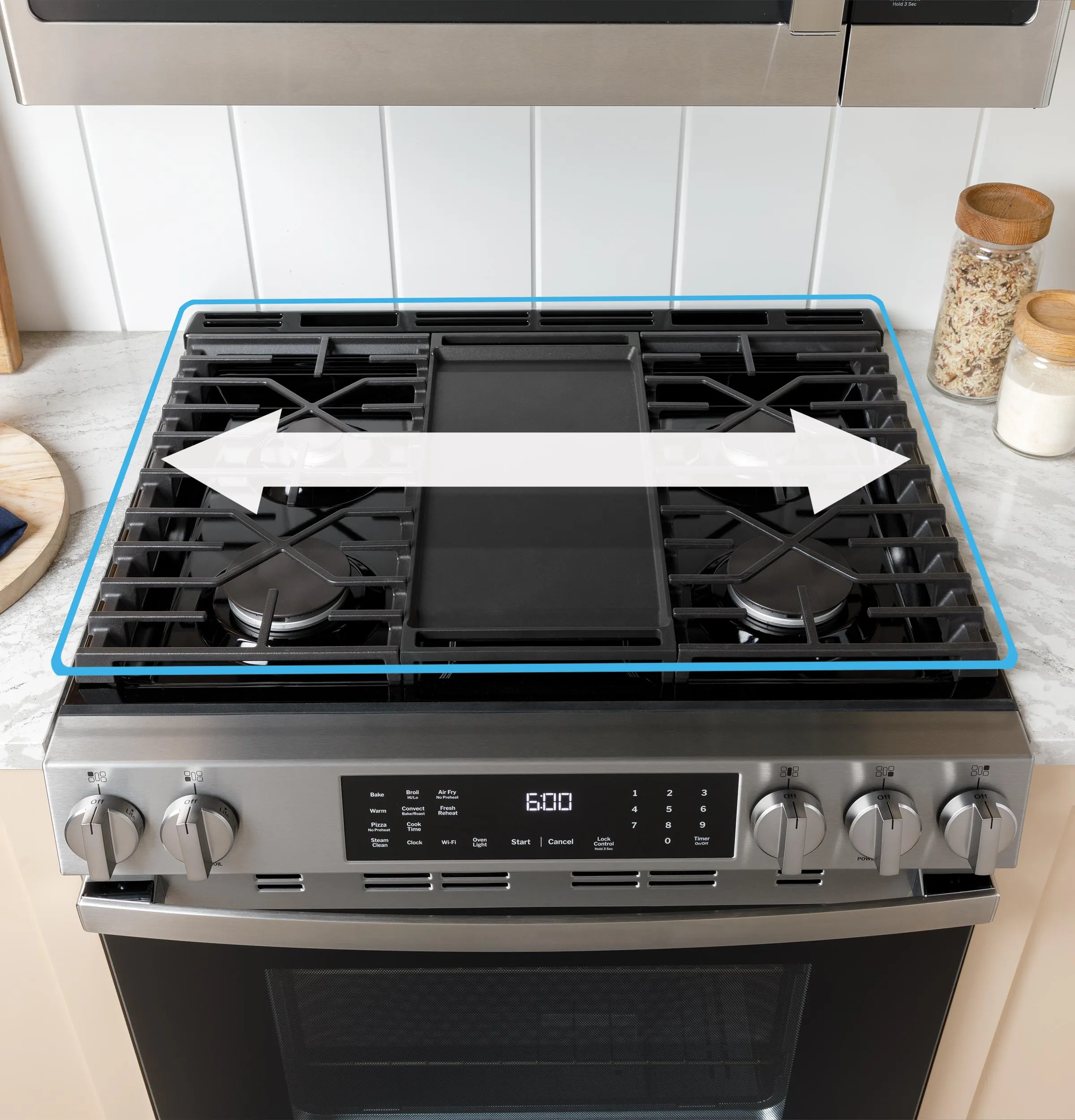 Ge Appliances GGF500PVWW Ge 30 Free-Standing Gas Range With Crisp Mode