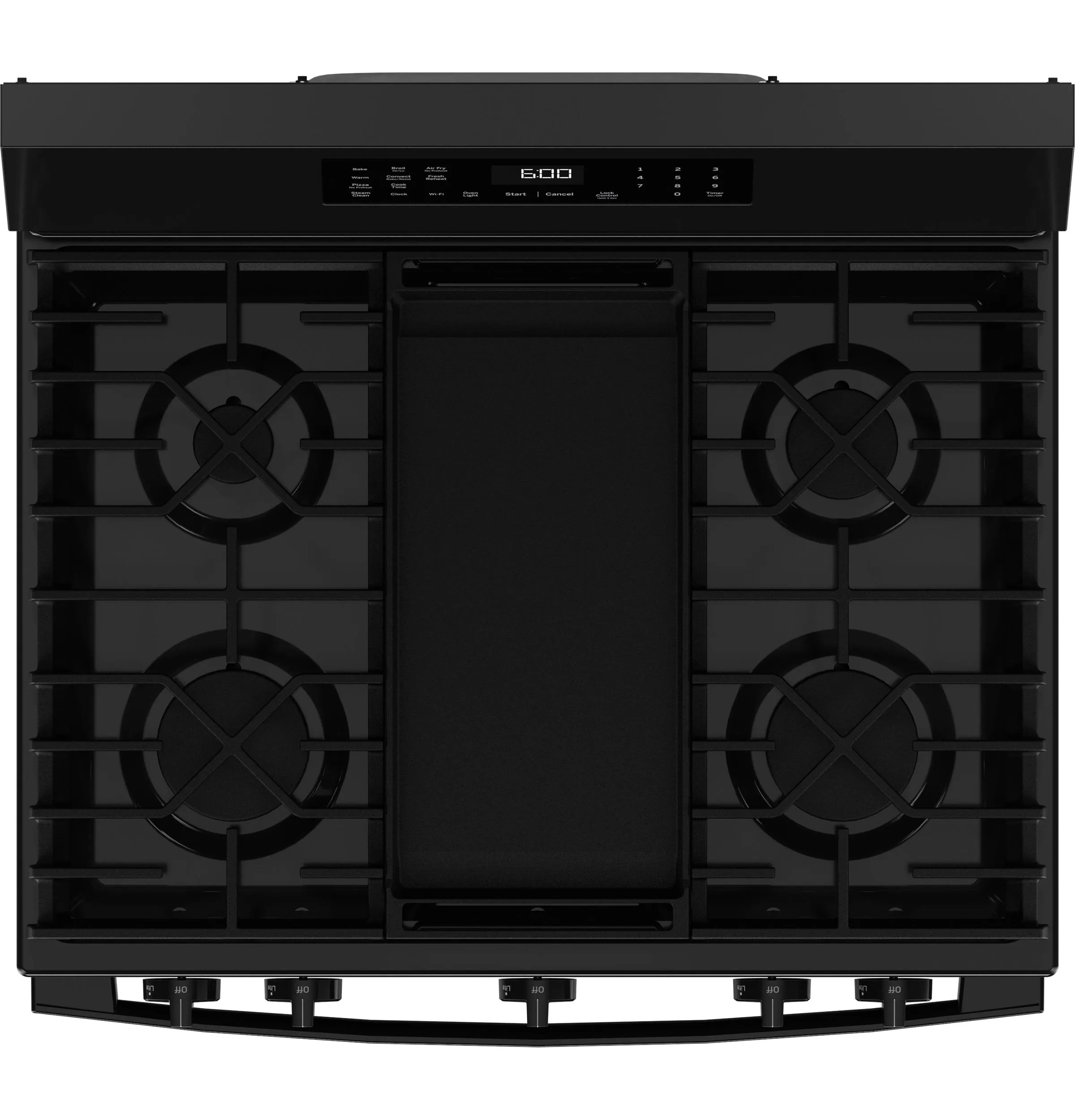 Ge Appliances GGF600AVBB Ge 30 Free-Standing Gas Convection Range With No Preheat Air Fry And Easywash&#8482; Oven Tray