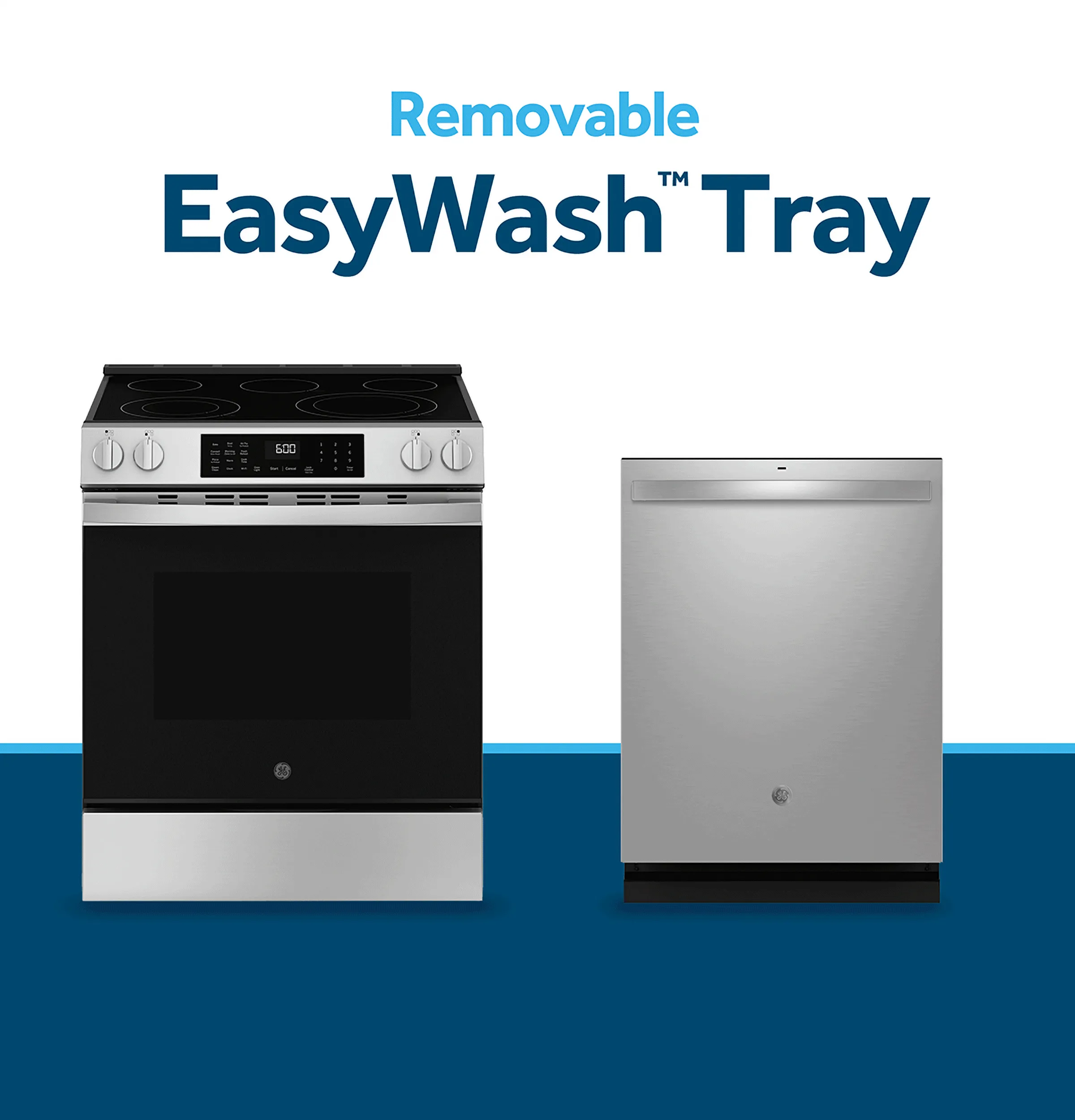 Ge Appliances GGF600AVES Ge 30 Free-Standing Gas Convection Range With No Preheat Air Fry And Easywash&#8482; Oven Tray