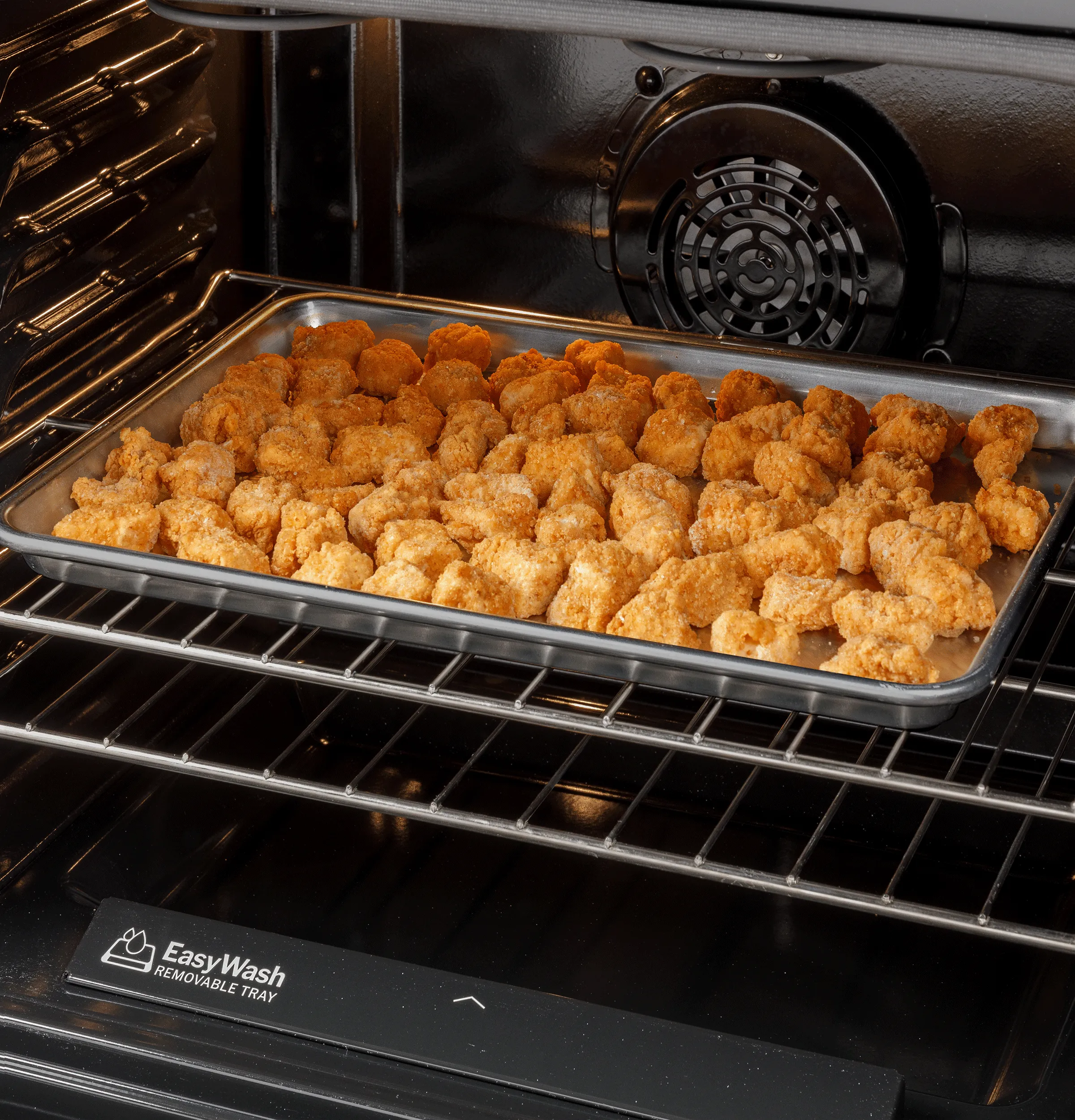 Ge Appliances GGF600AVES Ge 30 Free-Standing Gas Convection Range With No Preheat Air Fry And Easywash&#8482; Oven Tray