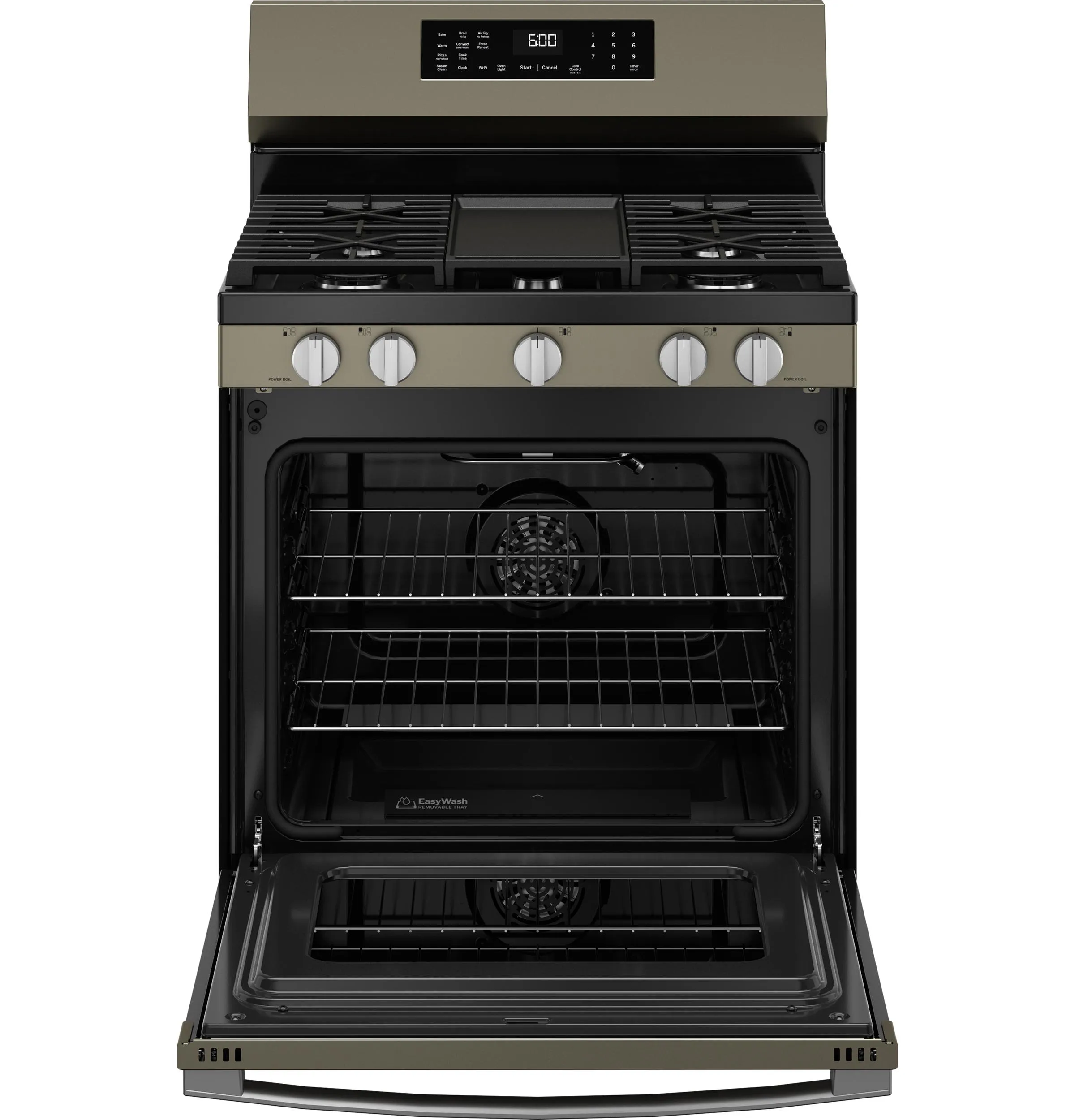 Ge Appliances GGF600AVES Ge 30 Free-Standing Gas Convection Range With No Preheat Air Fry And Easywash&#8482; Oven Tray
