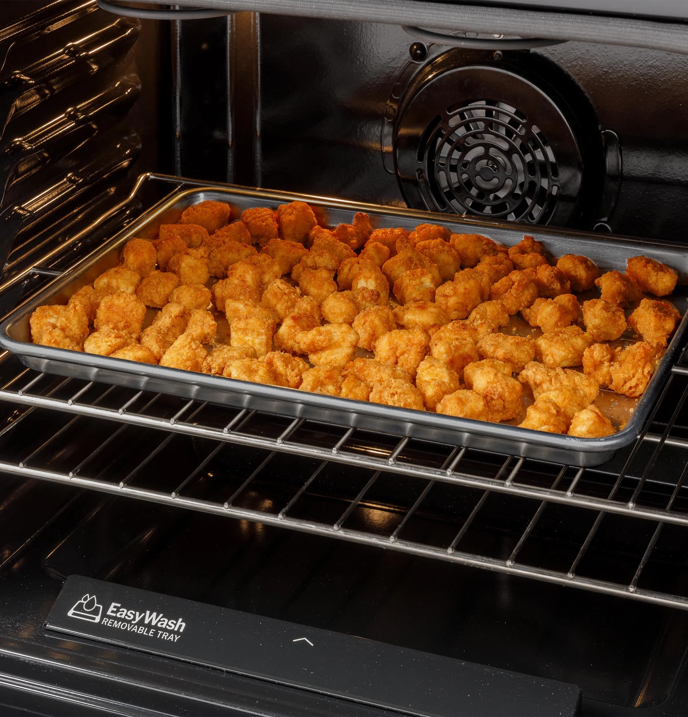 Ge Appliances GGF600AVES Ge 30 Free-Standing Gas Convection Range With No Preheat Air Fry And Easywash&#8482; Oven Tray