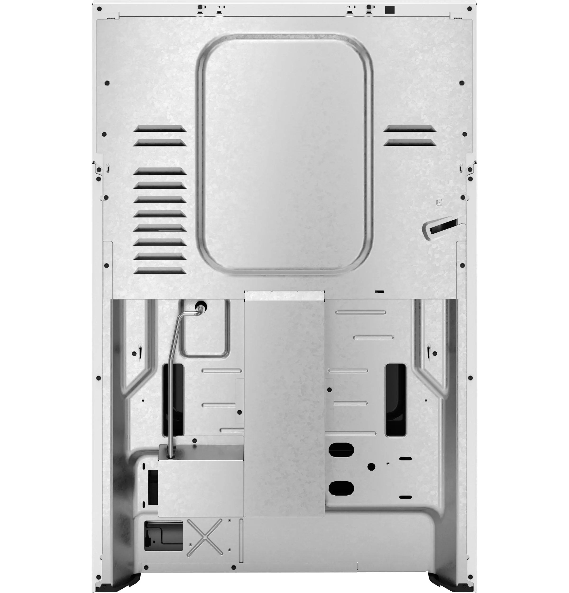 Ge Appliances GGF600AVWW Ge 30 Free-Standing Gas Convection Range With No Preheat Air Fry And Easywash&#8482; Oven Tray