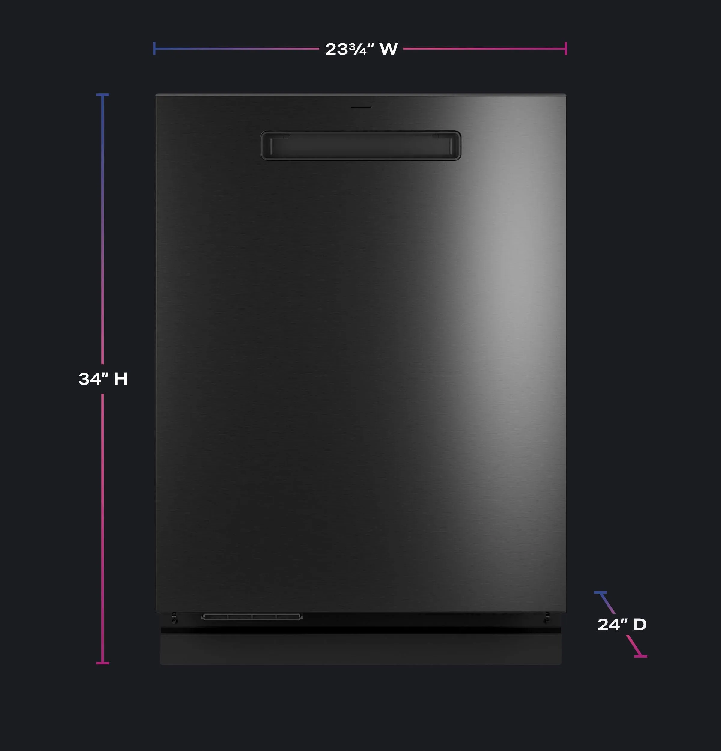 Ge Appliances PDP755SBVTS Ge Profile&#8482; Energy Star Smart Ultrafresh System Dishwasher With Microban&#8482; Antimicrobial Technology With Deep Clean Washing 3Rd Rack. 42 Dba