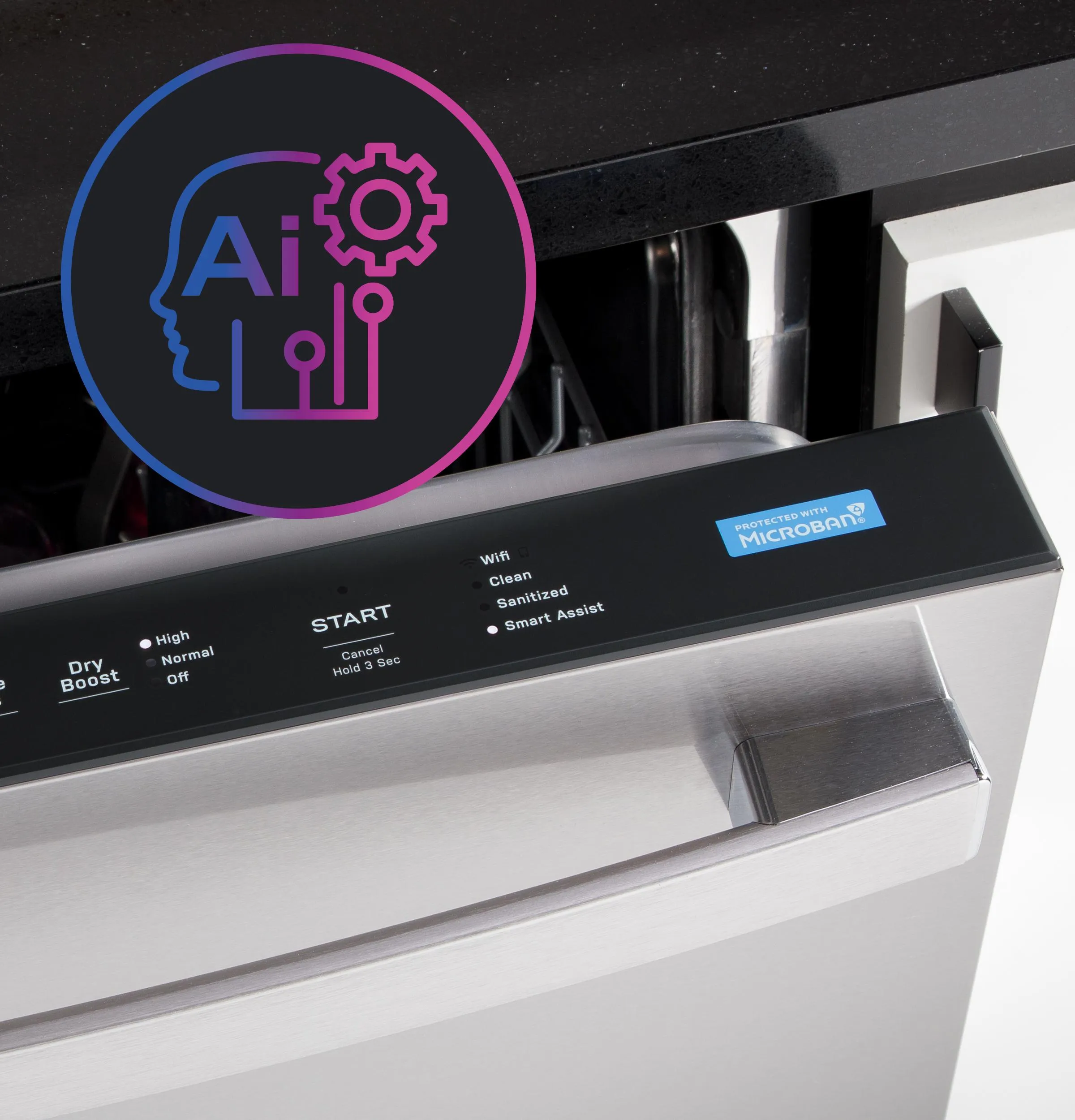 Ge Appliances PDP755SBVTS Ge Profile&#8482; Energy Star Smart Ultrafresh System Dishwasher With Microban&#8482; Antimicrobial Technology With Deep Clean Washing 3Rd Rack. 42 Dba