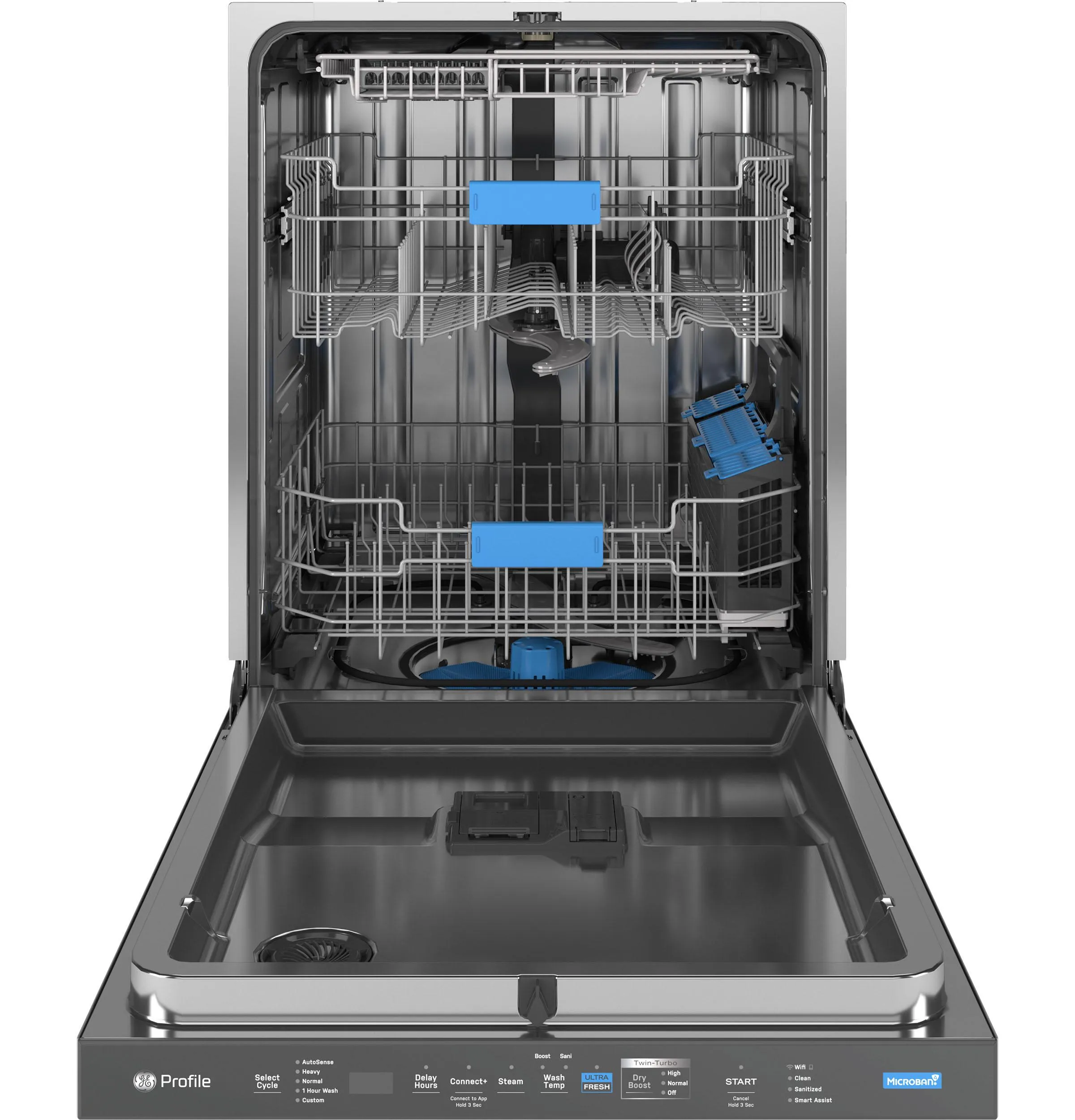 Ge Appliances PDP755SBVTS Ge Profile&#8482; Energy Star Smart Ultrafresh System Dishwasher With Microban&#8482; Antimicrobial Technology With Deep Clean Washing 3Rd Rack. 42 Dba