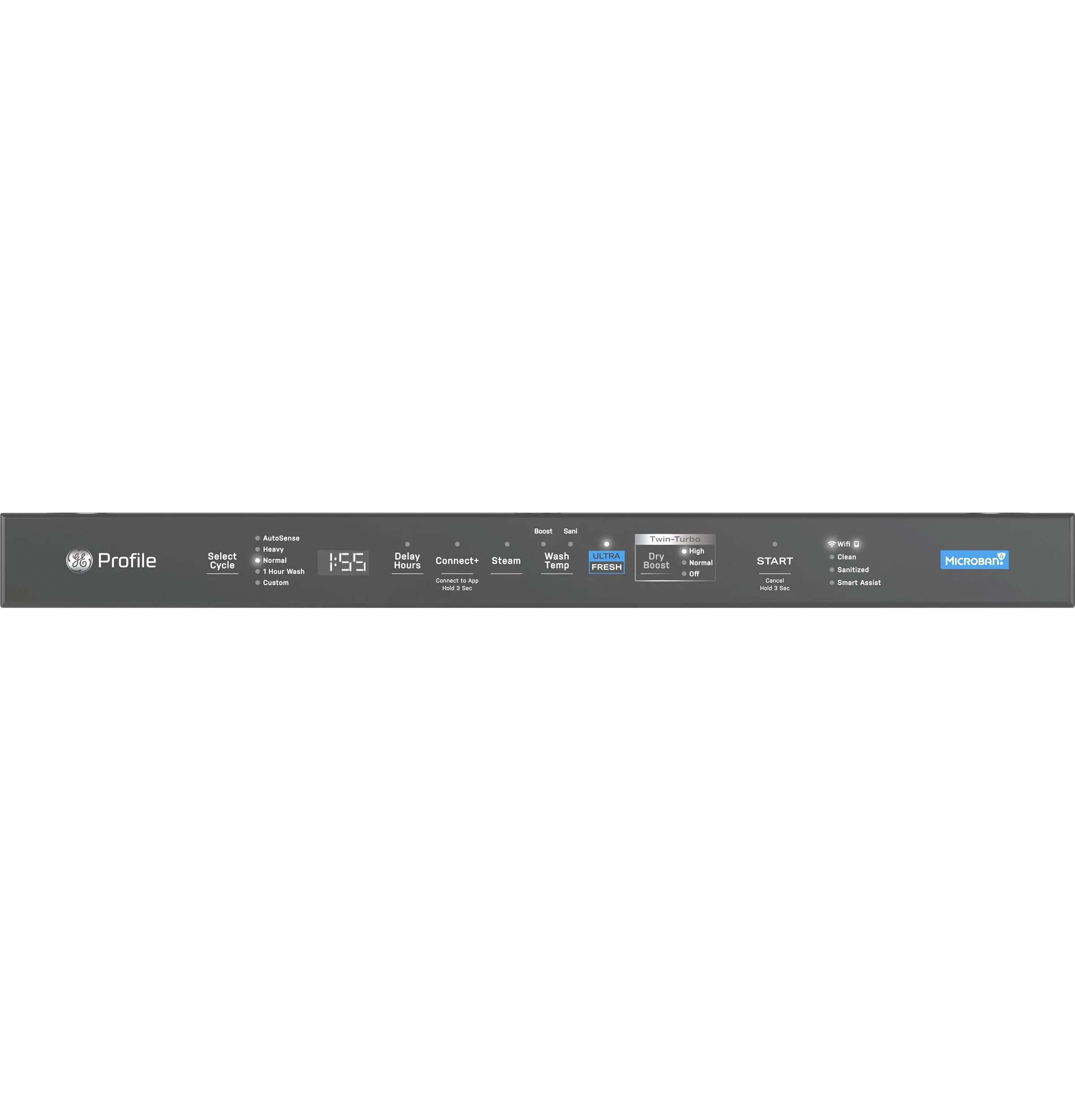 Ge Appliances PDP755SBVTS Ge Profile&#8482; Energy Star Smart Ultrafresh System Dishwasher With Microban&#8482; Antimicrobial Technology With Deep Clean Washing 3Rd Rack. 42 Dba