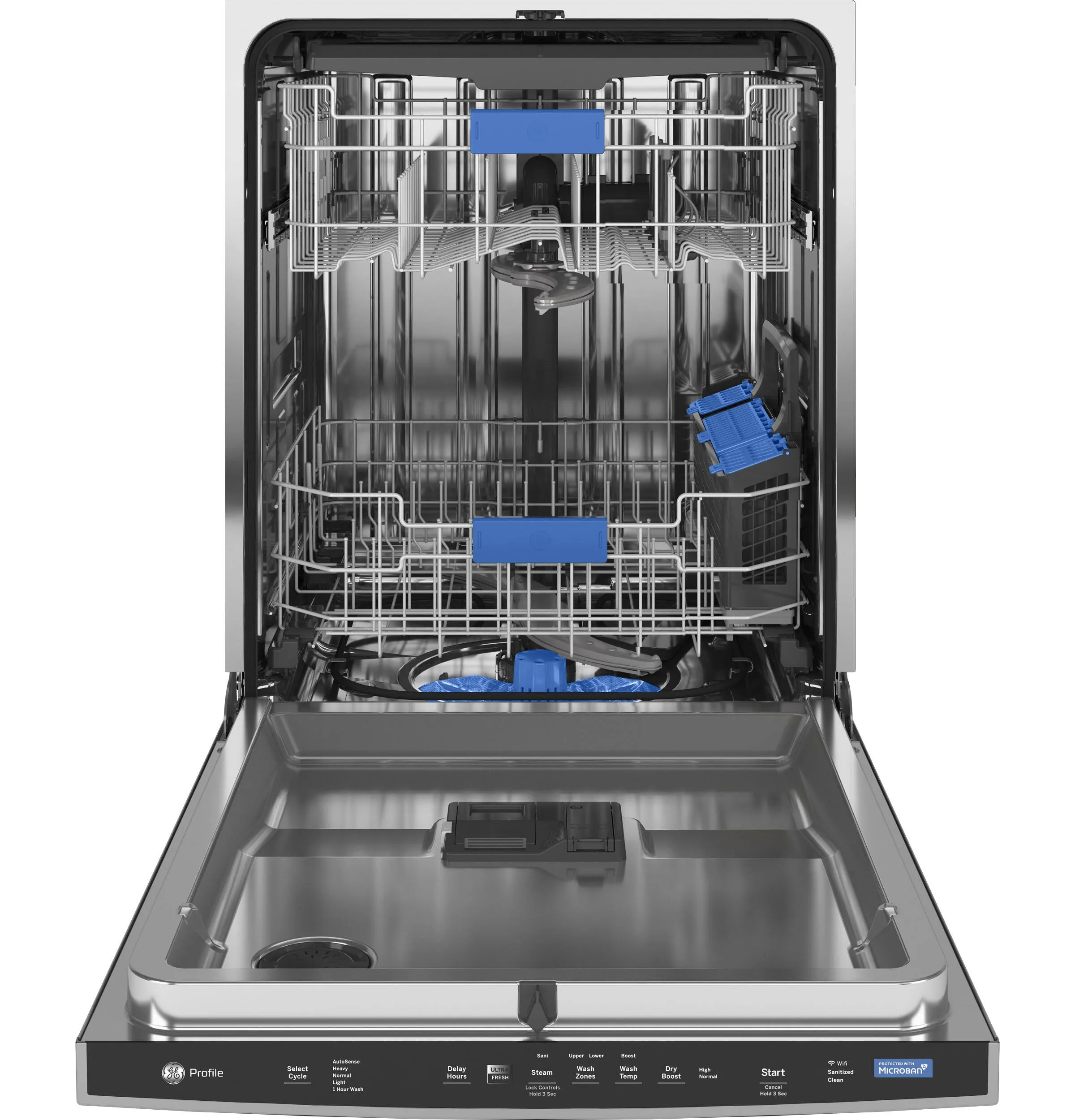 Ge Appliances PDP755SYRFS Ge Profile&#8482; Ultrafresh System Dishwasher With Stainless Steel Interior