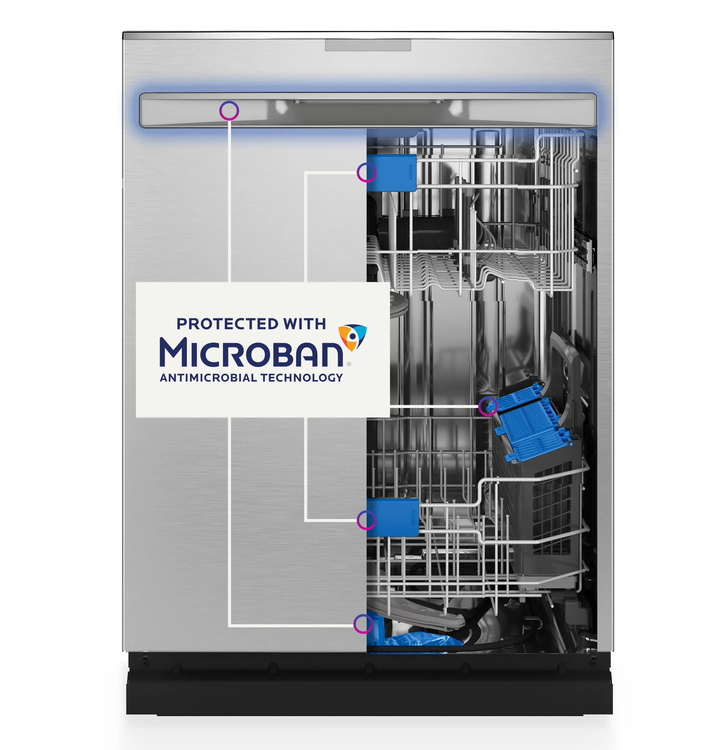 Ge Appliances PDP755SYRFS Ge Profile&#8482; Ultrafresh System Dishwasher With Stainless Steel Interior