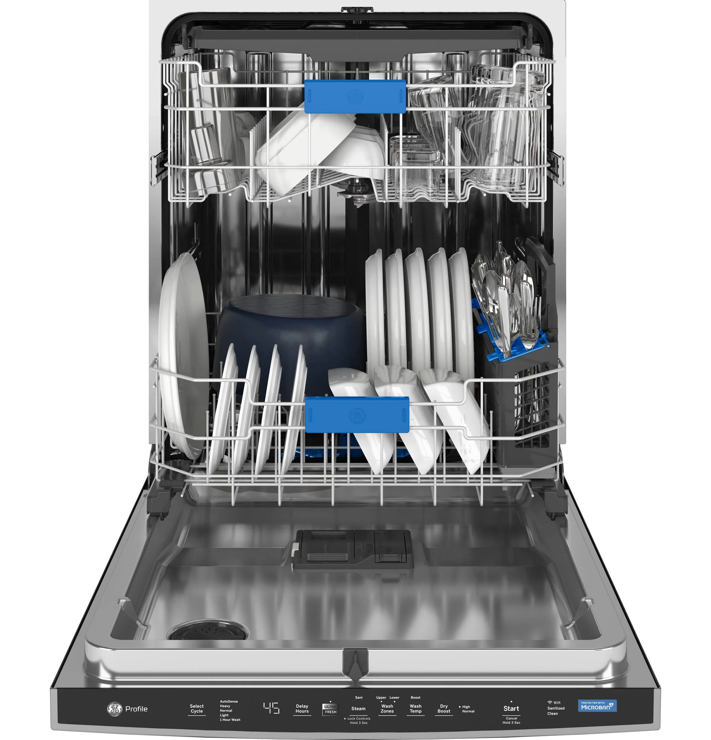 Ge Appliances PDP755SYRFS Ge Profile&#8482; Ultrafresh System Dishwasher With Stainless Steel Interior