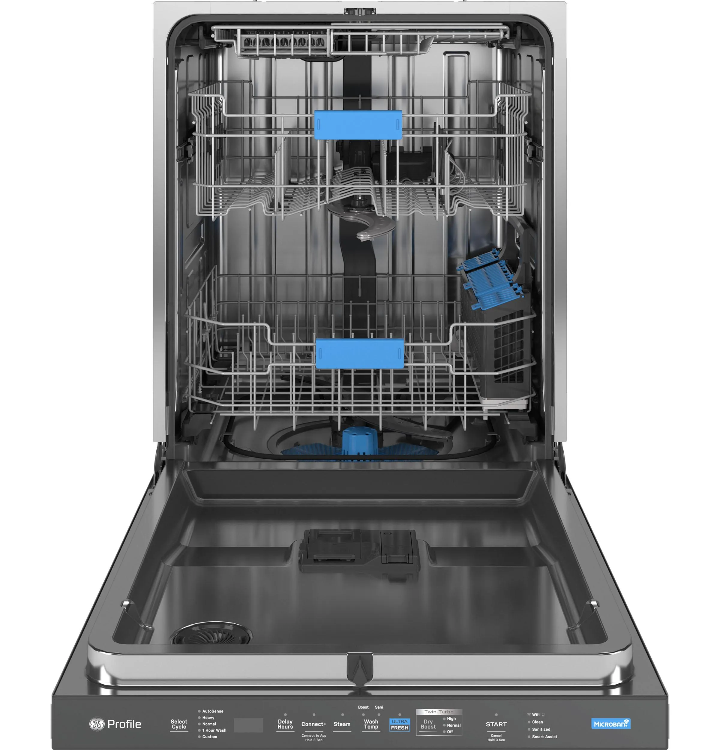 Ge Appliances PDP795SYVFS Ge Profile&#8482; Energy Star Smart Ultrafresh System Dishwasher With Microban&#8482; Antimicrobial Technology With Deep Clean Washing 3Rd Rack. 39 Dba