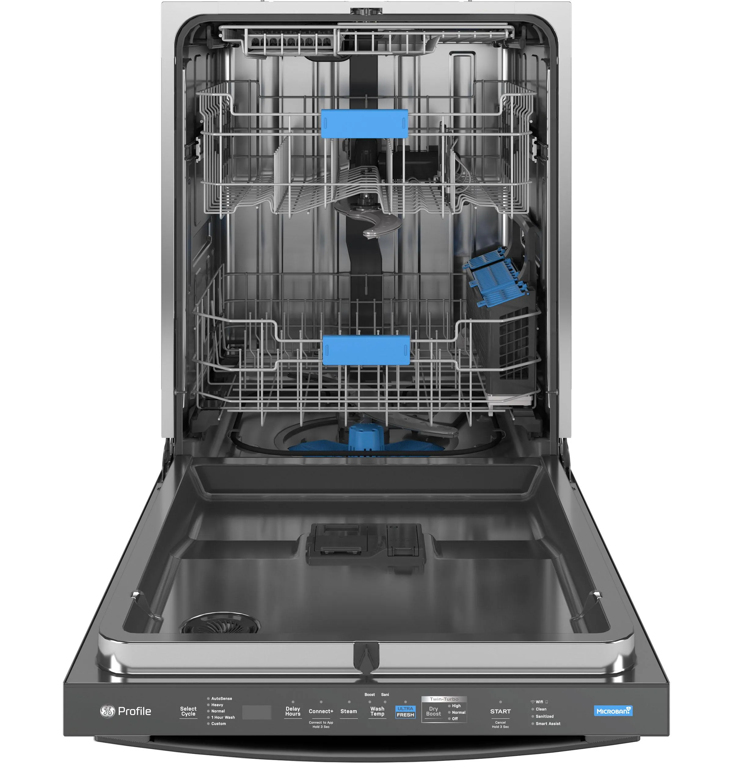 Ge Appliances PDT755SBVTS Ge Profile&#8482; Energy Star Smart Ultrafresh System Dishwasher With Microban&#8482; Antimicrobial Technology With Deep Clean Washing 3Rd Rack. 42 Dba