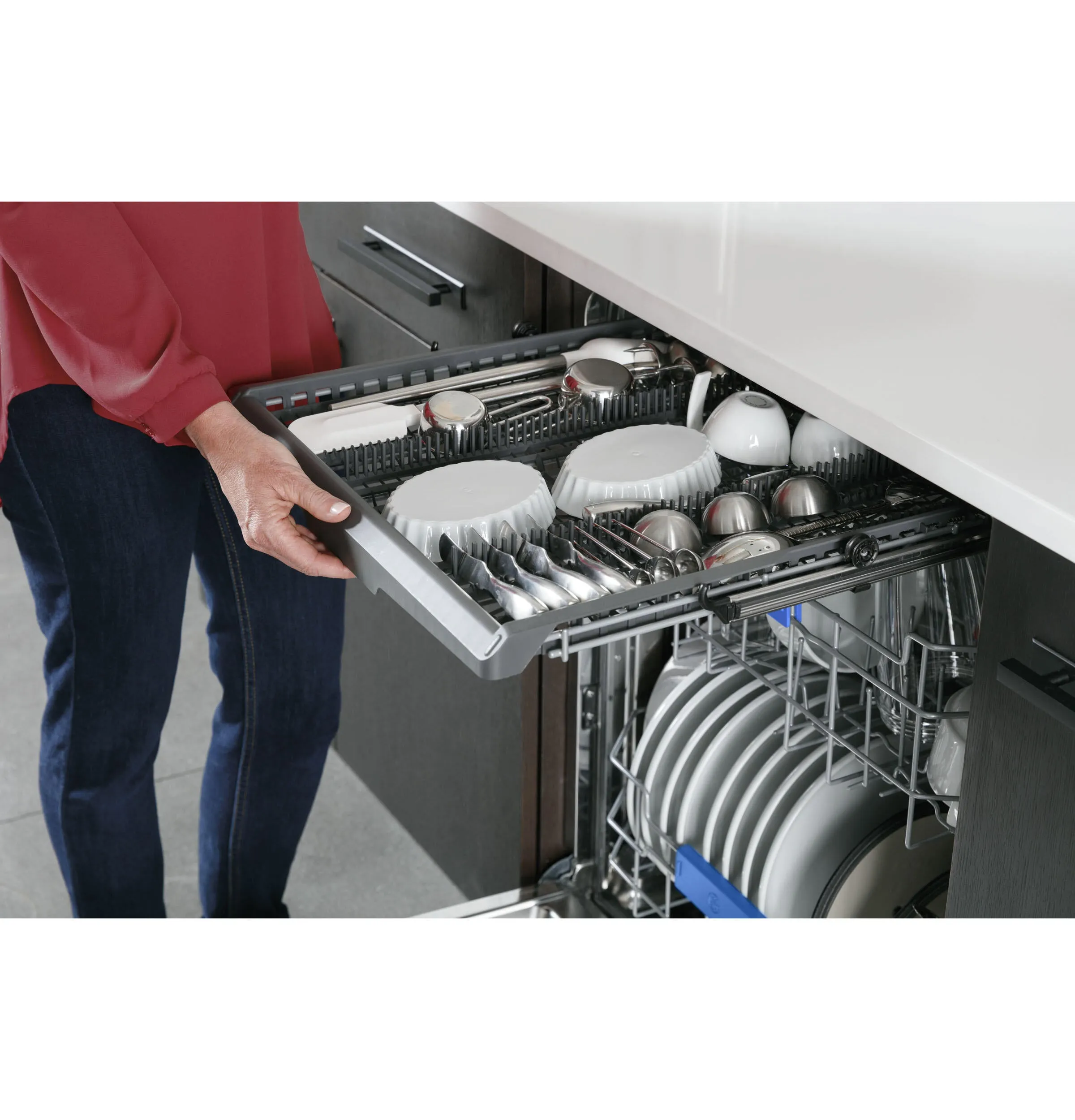 Ge Appliances PDT755SYRFS Ge Profile&#8482; Ultrafresh System Dishwasher With Stainless Steel Interior