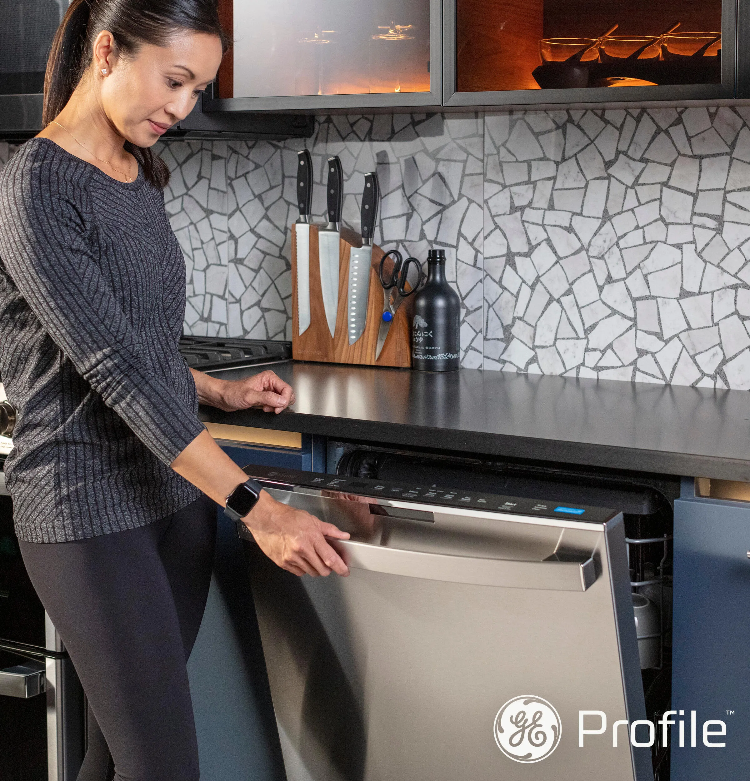 Ge Appliances PDT755SYRFS Ge Profile&#8482; Ultrafresh System Dishwasher With Stainless Steel Interior