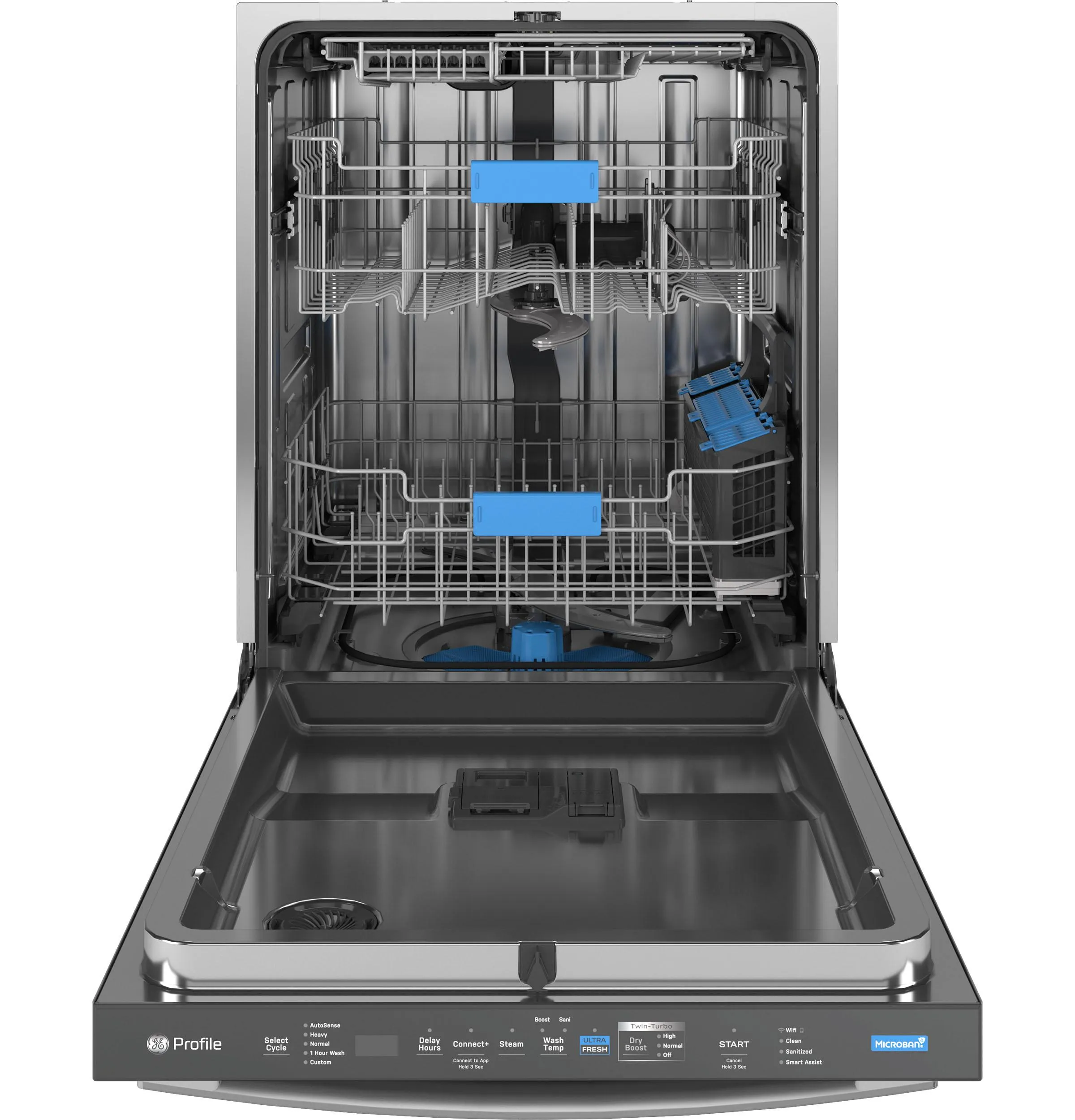 Ge Appliances PDT755SYVFS Ge Profile&#8482; Energy Star Smart Ultrafresh System Dishwasher With Microban&#8482; Antimicrobial Technology With Deep Clean Washing 3Rd Rack. 42 Dba
