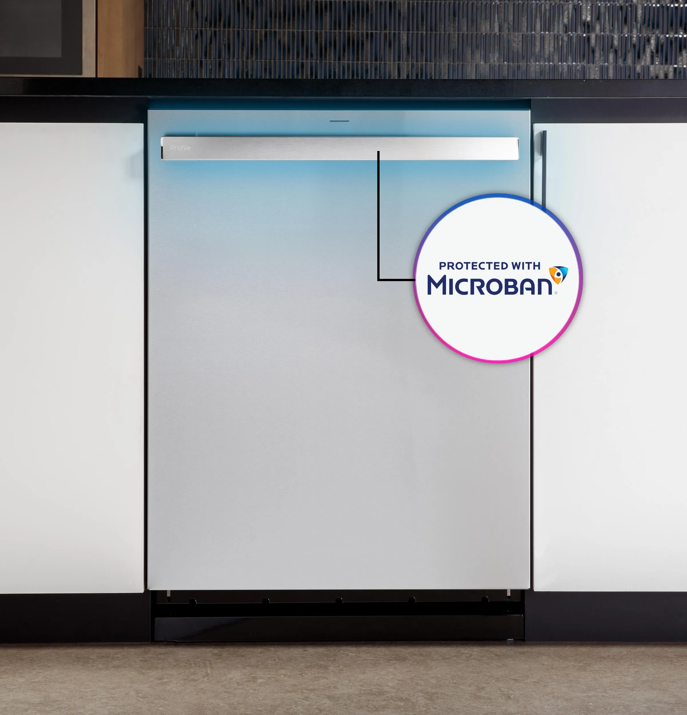 Ge Appliances PDT795SYVFS Ge Profile&#8482; Energy Star Smart Ultrafresh System Dishwasher With Microban&#8482; Antimicrobial Technology With Deep Clean Washing 3Rd Rack. 39 Dba