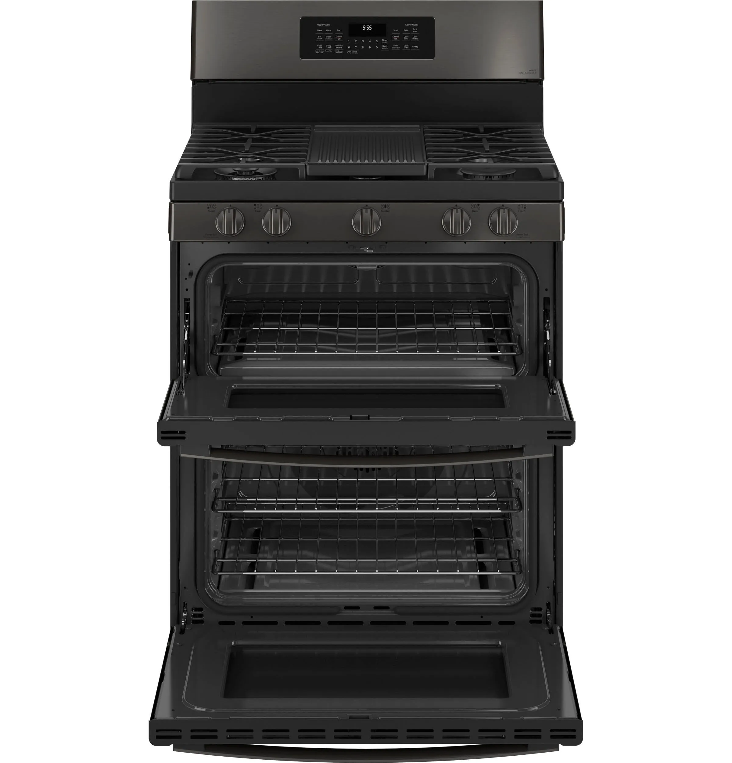 Ge Appliances PGB965BPTS Ge Profile&#8482; 30 Free-Standing Gas Double Oven Convection Range With No Preheat Air Fry
