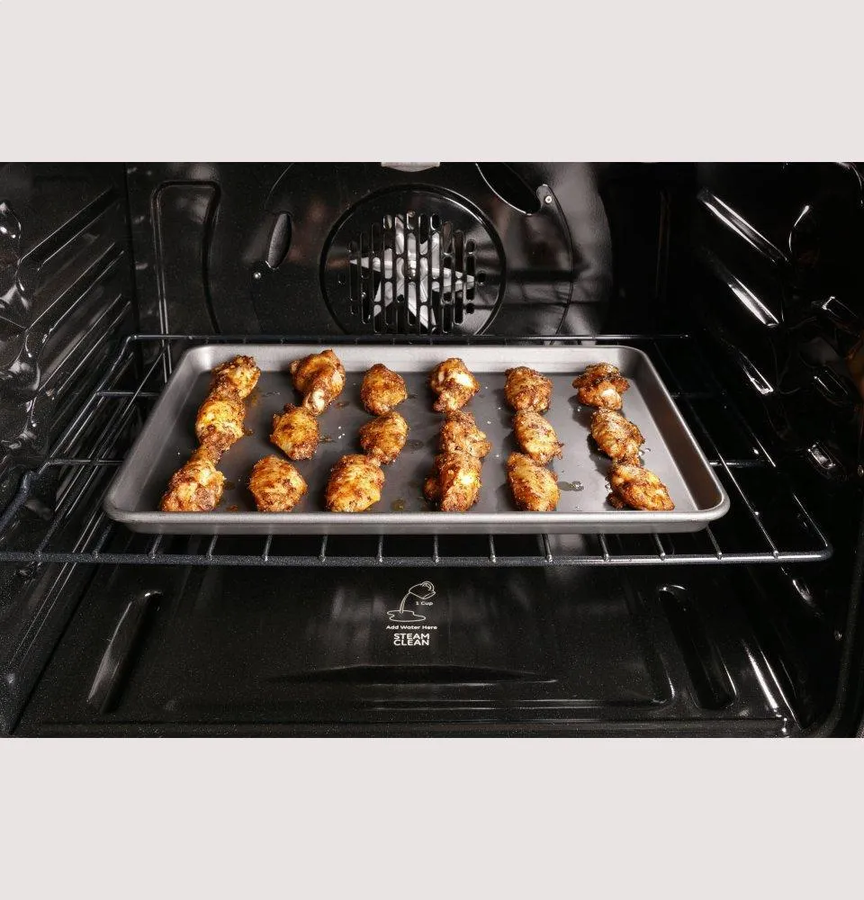 Ge Appliances PGB965YPFS Ge Profile&#8482; 30 Free-Standing Gas Double Oven Convection Fingerprint Resistant Range With No Preheat Air Fry