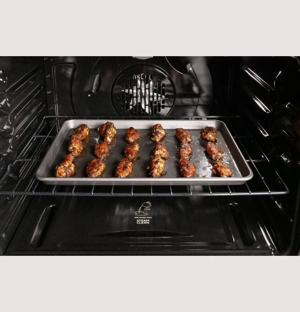 Ge Appliances PGB965YPFS Ge Profile&#8482; 30 Free-Standing Gas Double Oven Convection Fingerprint Resistant Range With No Preheat Air Fry