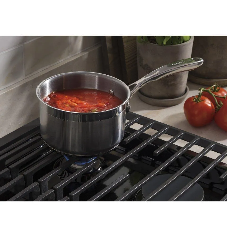 Ge Appliances PGP7030DLBB Ge Profile&#8482; 30 Built-In Gas Cooktop With 5 Burners And Optional Extra-Large Cast Iron Griddle