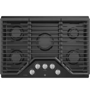 Ge Appliances PGP7030DLBB Ge Profile&#8482; 30 Built-In Gas Cooktop With 5 Burners And Optional Extra-Large Cast Iron Griddle