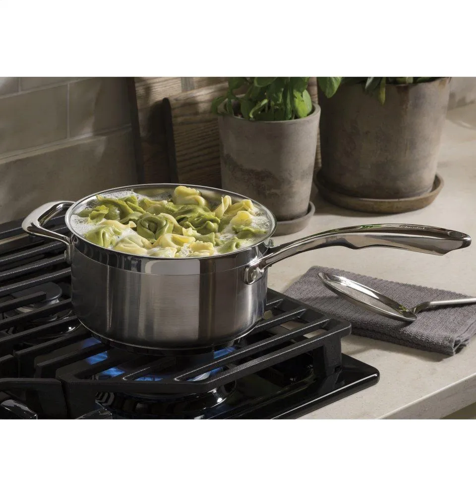 Ge Appliances PGP7036DLBB Ge Profile&#8482; 36 Built-In Gas Cooktop With Optional Extra-Large Cast Iron Griddle