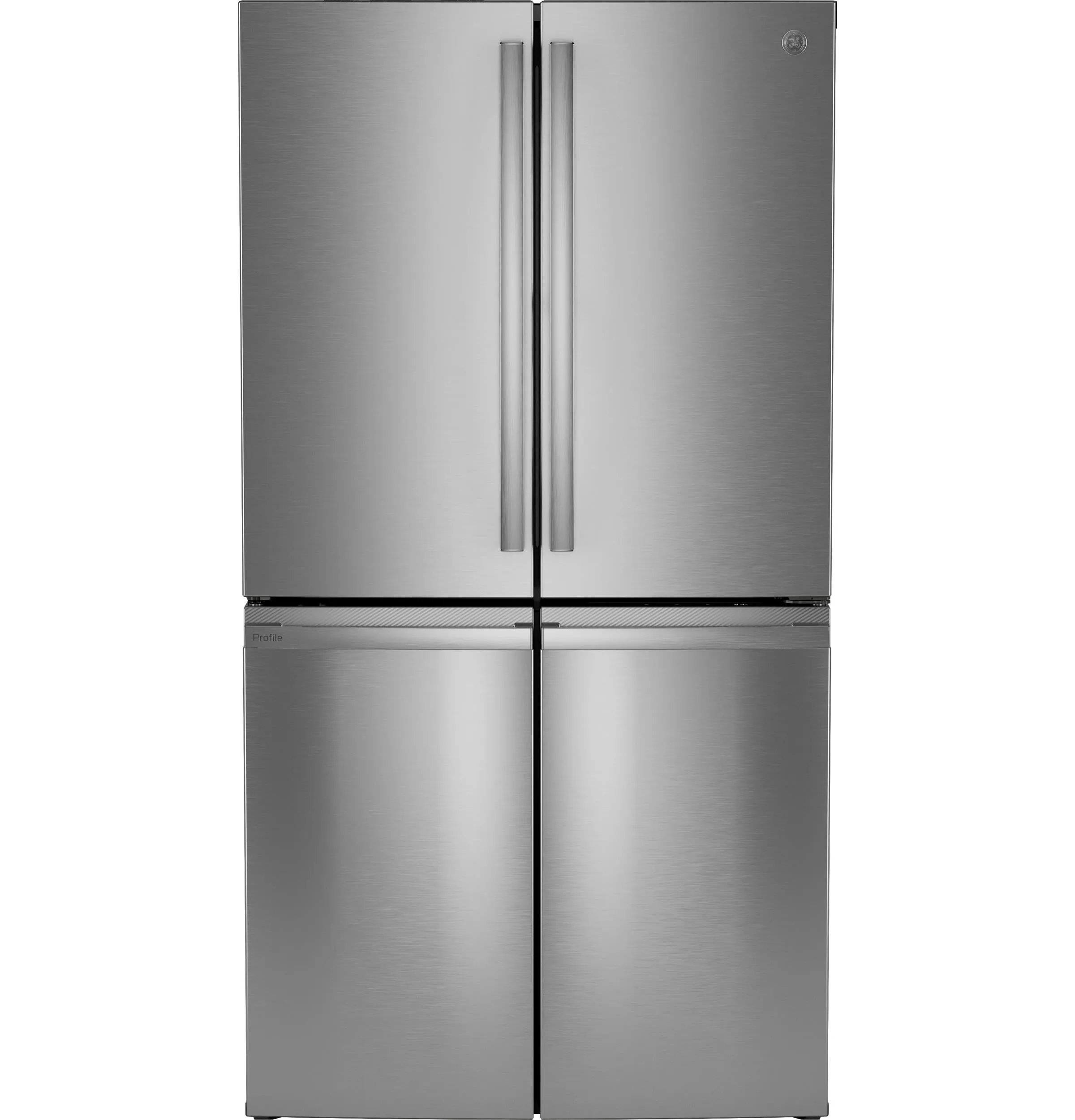 Ge Appliances PHD23BYWFS Ge Profile&#8482; Energy Star 22.9 Cu. Ft. Counter-Depth Quad-Door Refrigerator With Dual-Dispense Autofill Pitcher And Door In Door