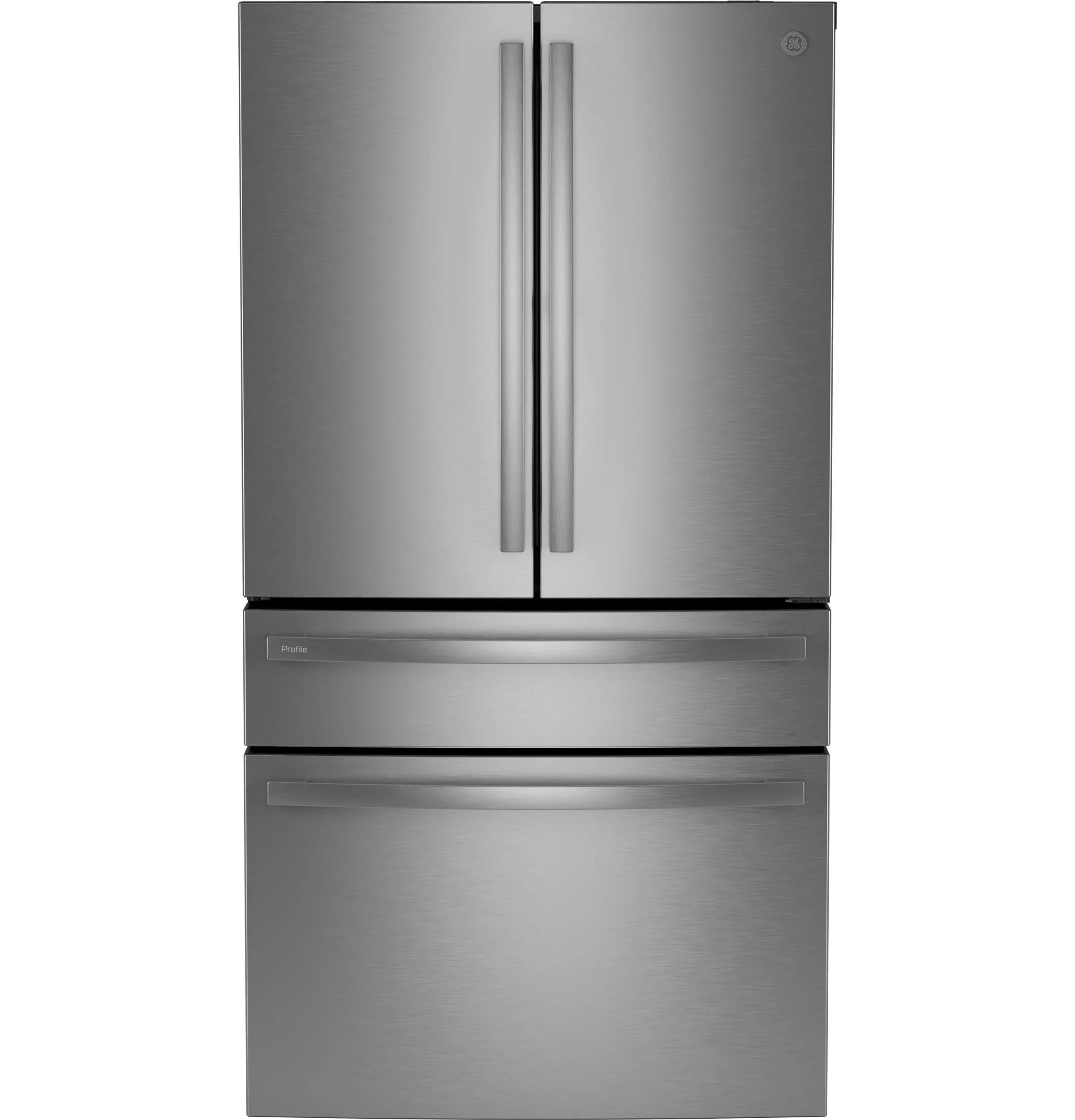 Ge Appliances PJE23BYWFS Ge Profile&#8482; Energy Star 23.2 Cu. Ft. Smart Counter-Depth Fingerprint Resistant 4-Door French-Door Refrigerator With Dual-Dispense Autofill Pitcher