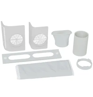 Ge Appliances RAP02W Portable Ac Dual Hose Conversion Kit