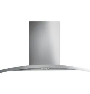 Haier UVI7361SWSS 36 Island-Mount Chimney Hood
