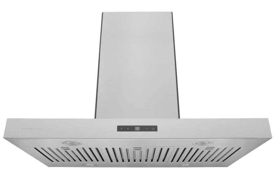 Hauslane IS700SS36 Hauslane 36 In. Convertible Island Range Hood With Dual Controls. Led. Baffle Filter In Stainless Steel