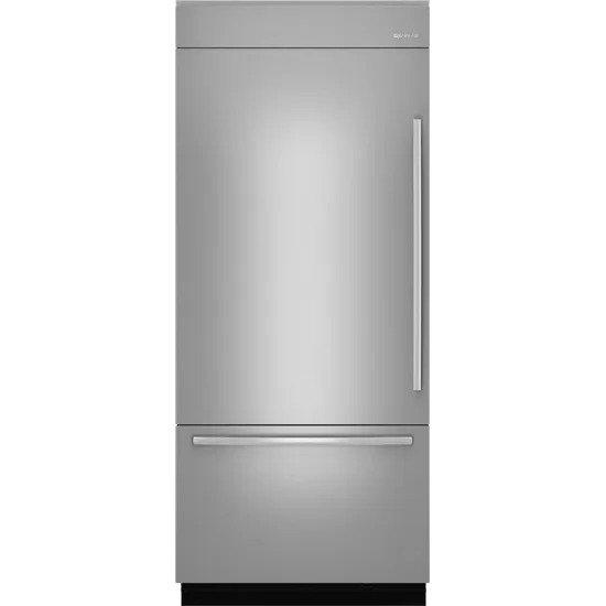 Jennair JPK36BNXWSS Integrated Built-In Bottom-Freezer Refrigerator. 36
