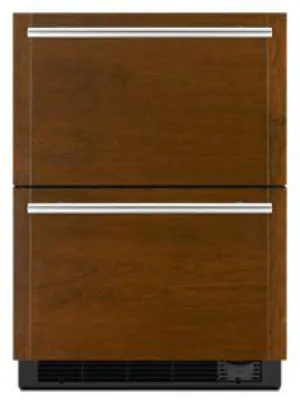 Jennair JUCFP242HX Panel-Ready 24 Double Drawer Refrigerator/Freezer