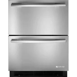Jennair JUD248RWRS Double-Refrigerator Drawers. 24(W)