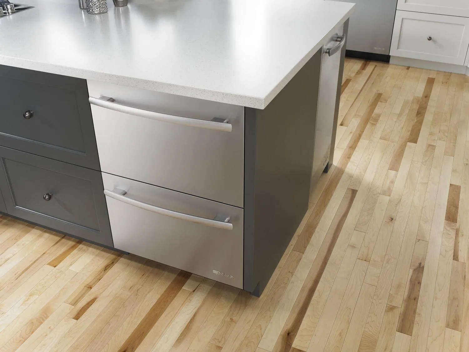 Jennair JUD24FCERS Euro-Style 24 Refrigerator/Freezer Drawers Stainless Steel
