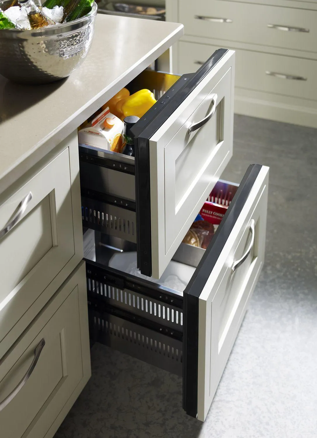 Jennair JUD24FRECX Panel-Ready 24 Double-Refrigerator Drawers Panel Ready