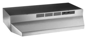 Jennair UXT4030AAS 30 Non-Vented Under-Cabinet Range Hood