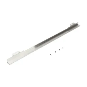 Jennair W10727416 30 Warming Drawer Heat Deflector. Black/Stainless Steel