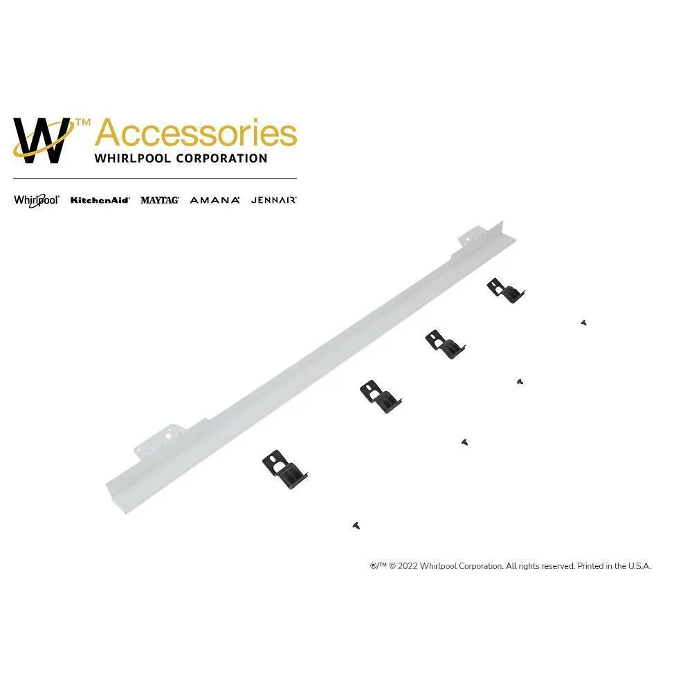 Jennair W11173683 30 Built-In Range Flush Installation Trim Kit. White