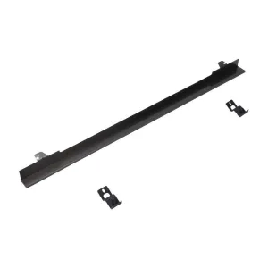 Jennair W11173700 27 Built-In Range Flush Installation Trim Kit. Black/Stainless Steel