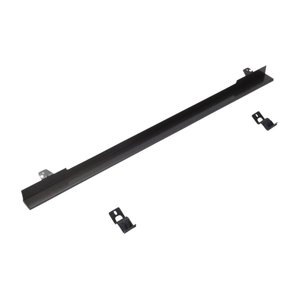 Jennair W11173700 27 Built-In Range Flush Installation Trim Kit. Black/Stainless Steel